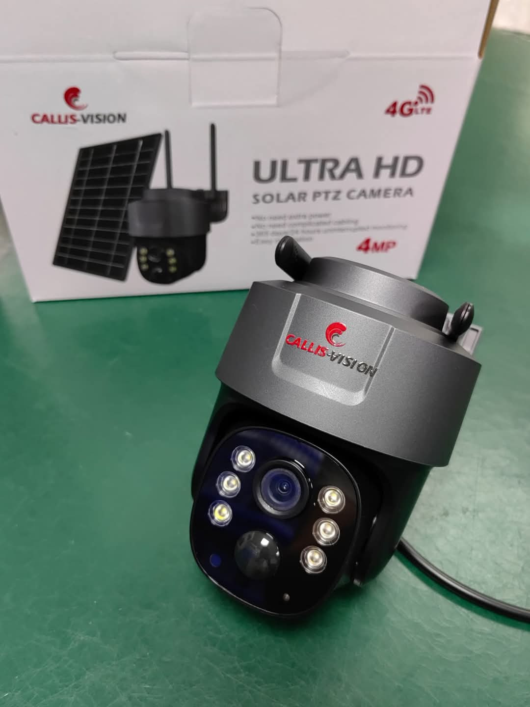 Solar PTZ camera